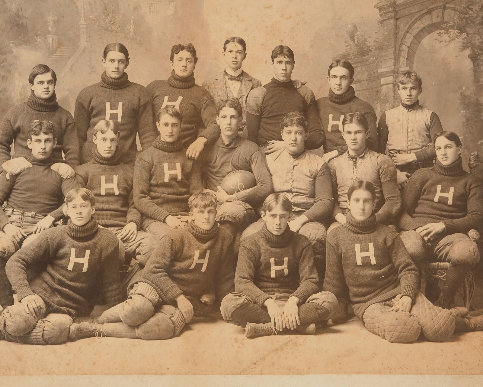 Early 1900s Harvard Football Team Vintage old photo 8X10 Rare Find Early 1900s Harvard Football Team Vintage old photo 8X10 Rare Find