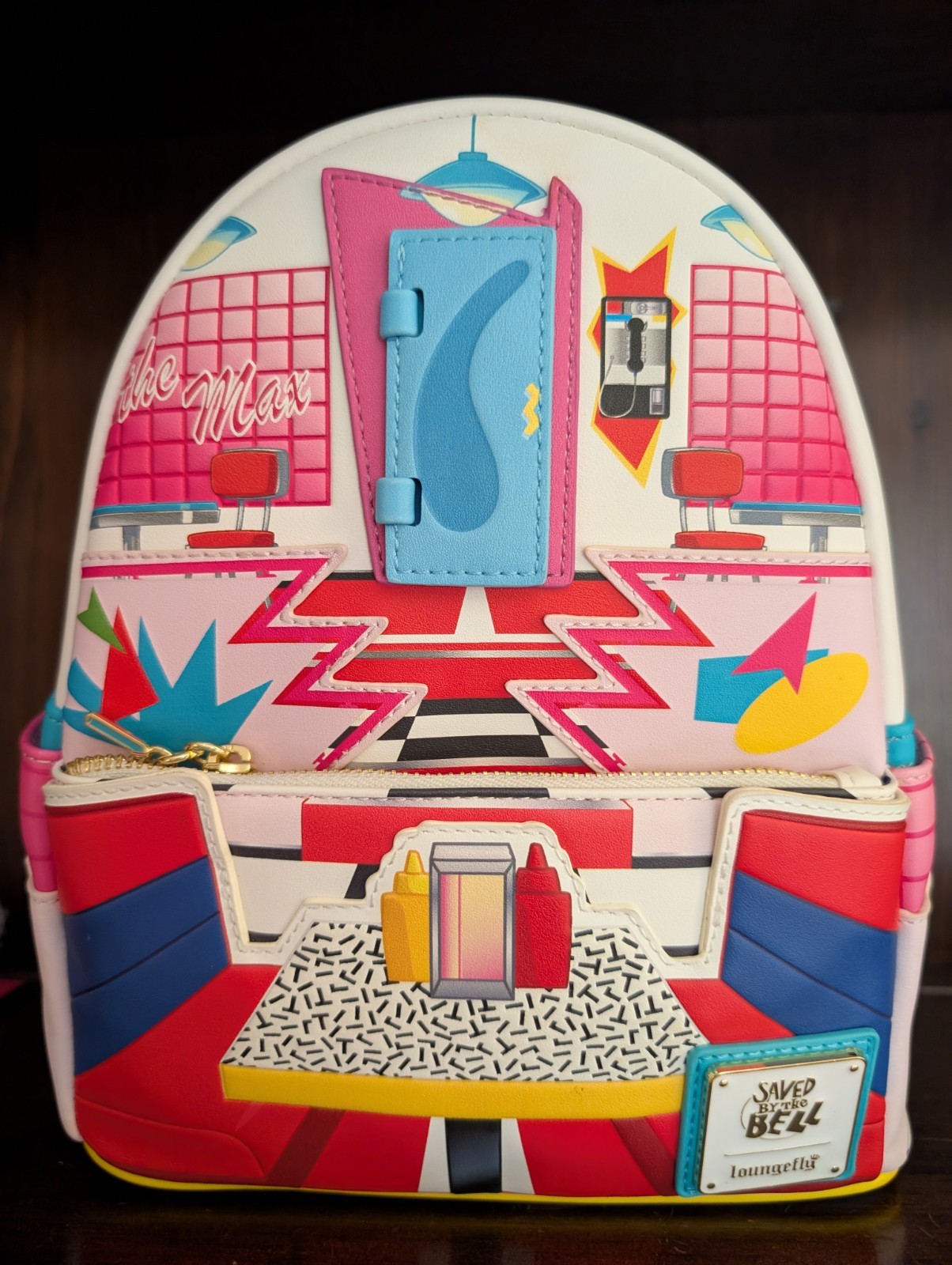 Loungefly Saved By The Bell The Max With Hidden Zack Morris NWT Loungefly Saved By The Bell The Max With Hidden Zack Morris NWT