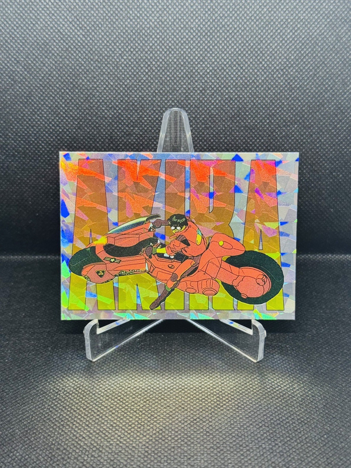 1994 Cornerstone Akira Master Preview Vintage Promo Akira Bike Prism Holo (b) 1994 Cornerstone Akira Master Preview Vintage Promo Akira Bike Prism Holo (b)