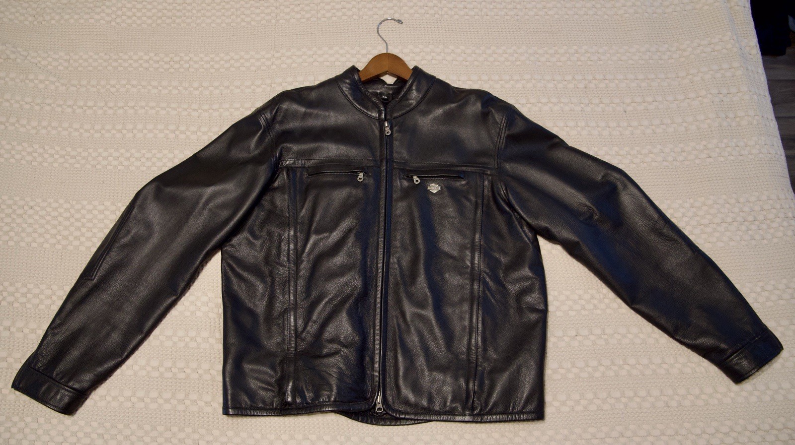 VINTAGE Harley-Davidson Genuine Leather Café Racer Jacket – XL