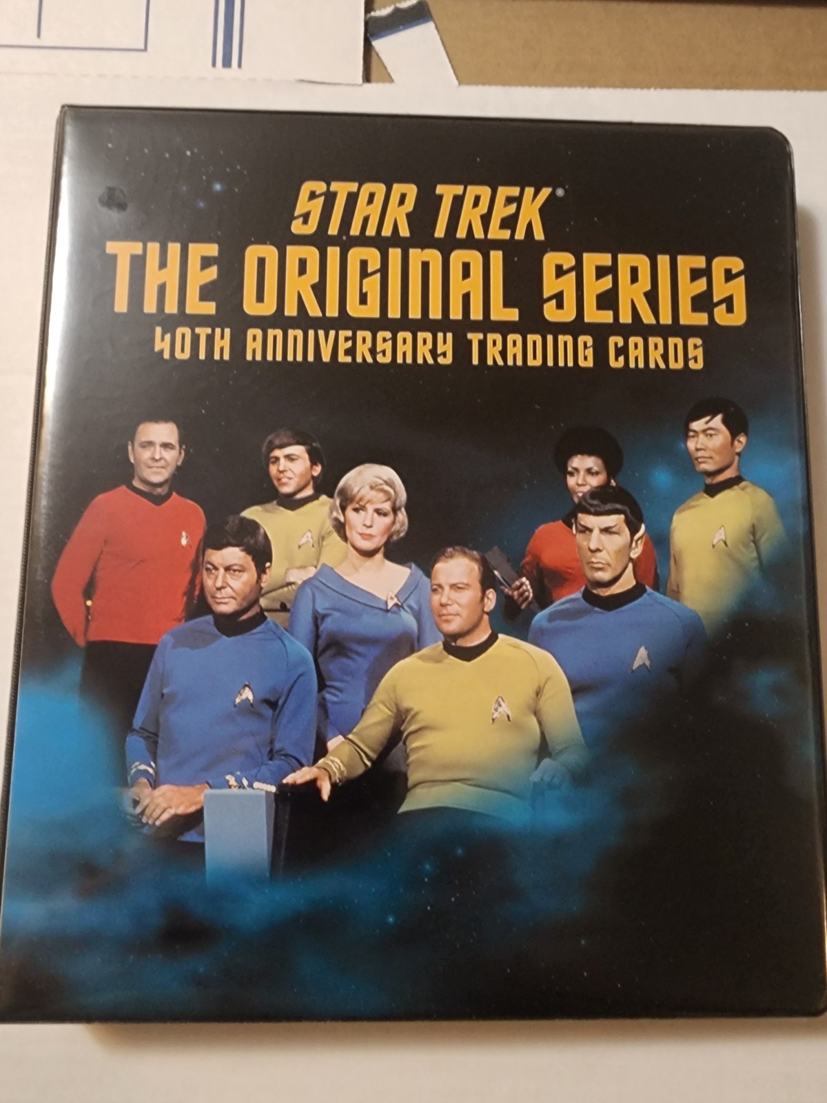 VHTF Star Trek TOS 40th Anniversary Binder w/ Both S1 & S2 110 Card BS, A126 +