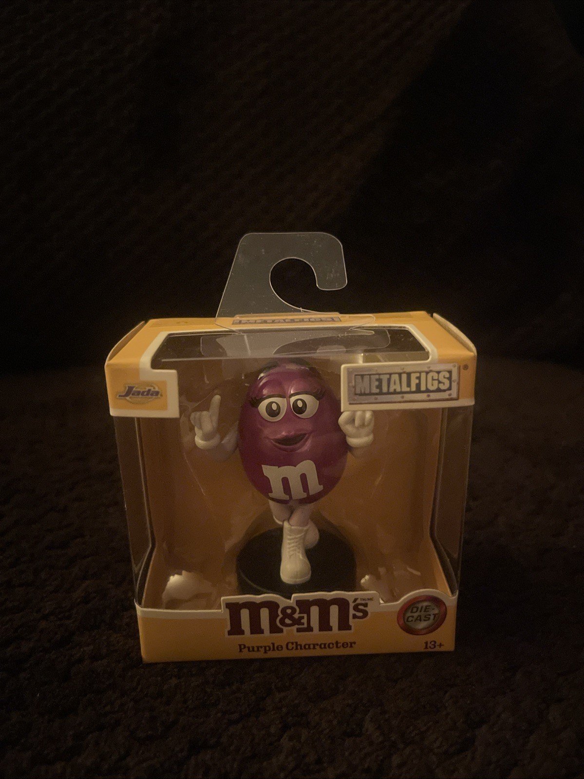 Jada M&M Metalfigs 2.5” Purple Character Figure Die-Cast