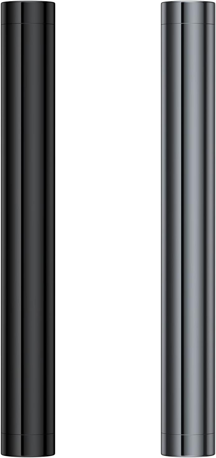 Metal Tube Container(2 Pack), Portable Aluminum Waterproof Storage Tube Holder C Metal Tube Container(2 Pack), Portable Aluminum Waterproof Storage Tube Holder C