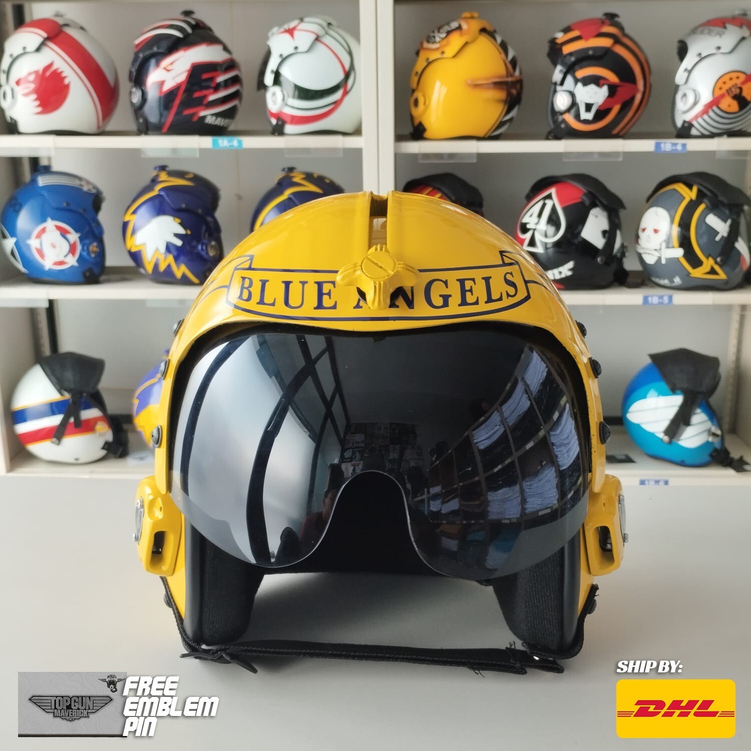 THE BLUE ANGELS SQUADRON HGU-33 FLIGHT HELMET MOVIE PROP PILOT NAVAL AVIATOR USN THE BLUE ANGELS SQUADRON HGU-33 FLIGHT HELMET MOVIE PROP PILOT NAVAL AVIATOR USN