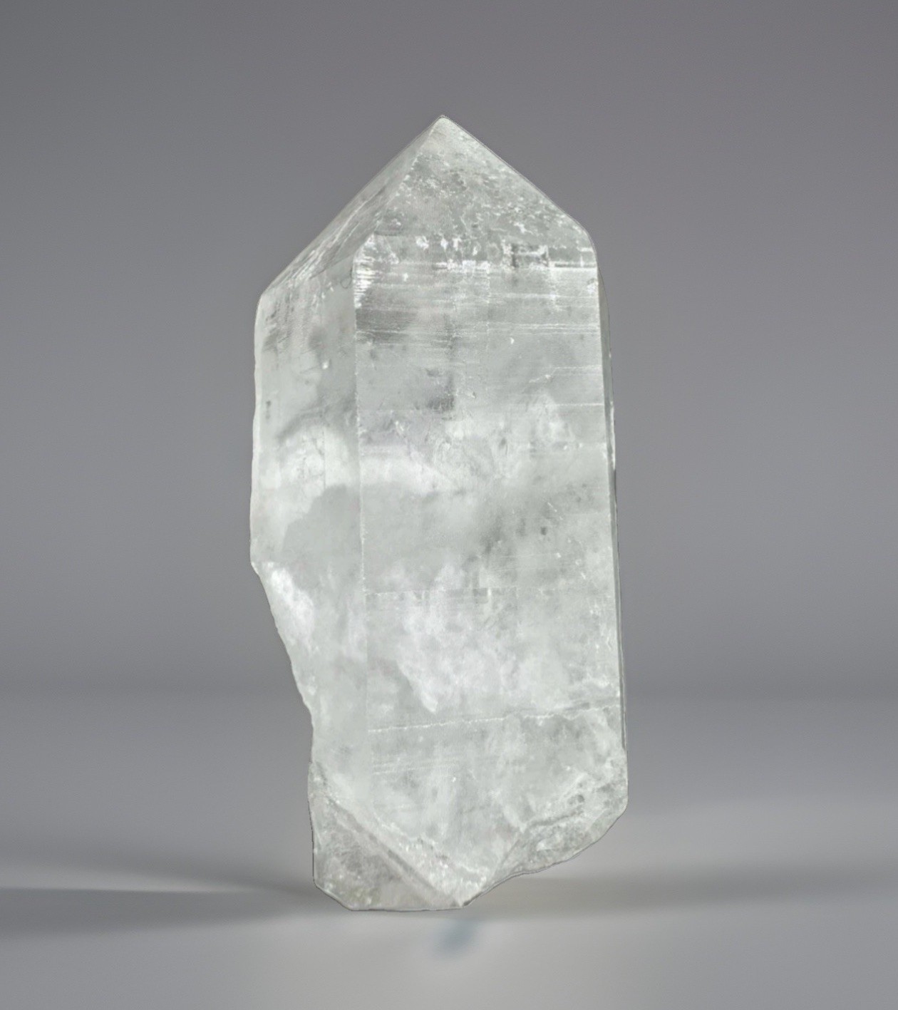 “Snow Landscape” Hashupi Himalayan Floating Phantom Dissolution Quartz Crystal
