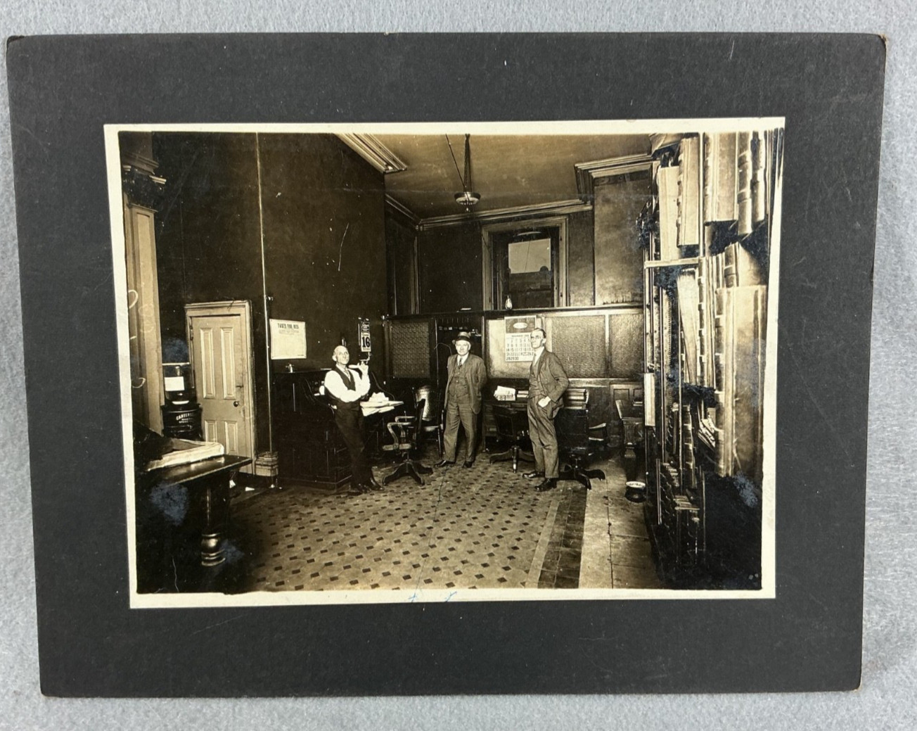 Antique Photo Marion County Government Office Indianapolis 1926 Antique Photo Marion County Government Office Indianapolis 1926