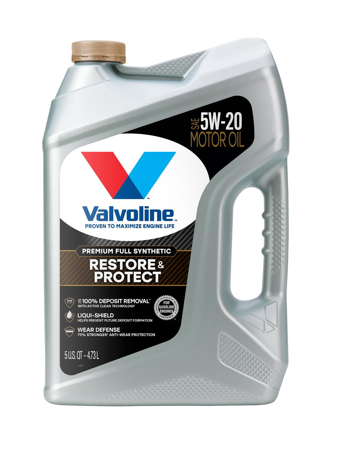 Valvoline Restore Protect 5 QT Full Synthetic Motor Oil Active Clean Technology Valvoline Restore Protect 5 QT Full Synthetic Motor Oil Active Clean Technology