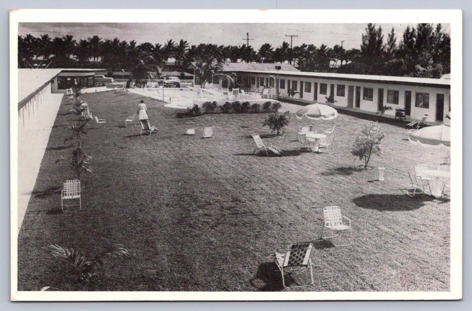 Postcard Hollywood FL  Tuscany Motel and Apartments