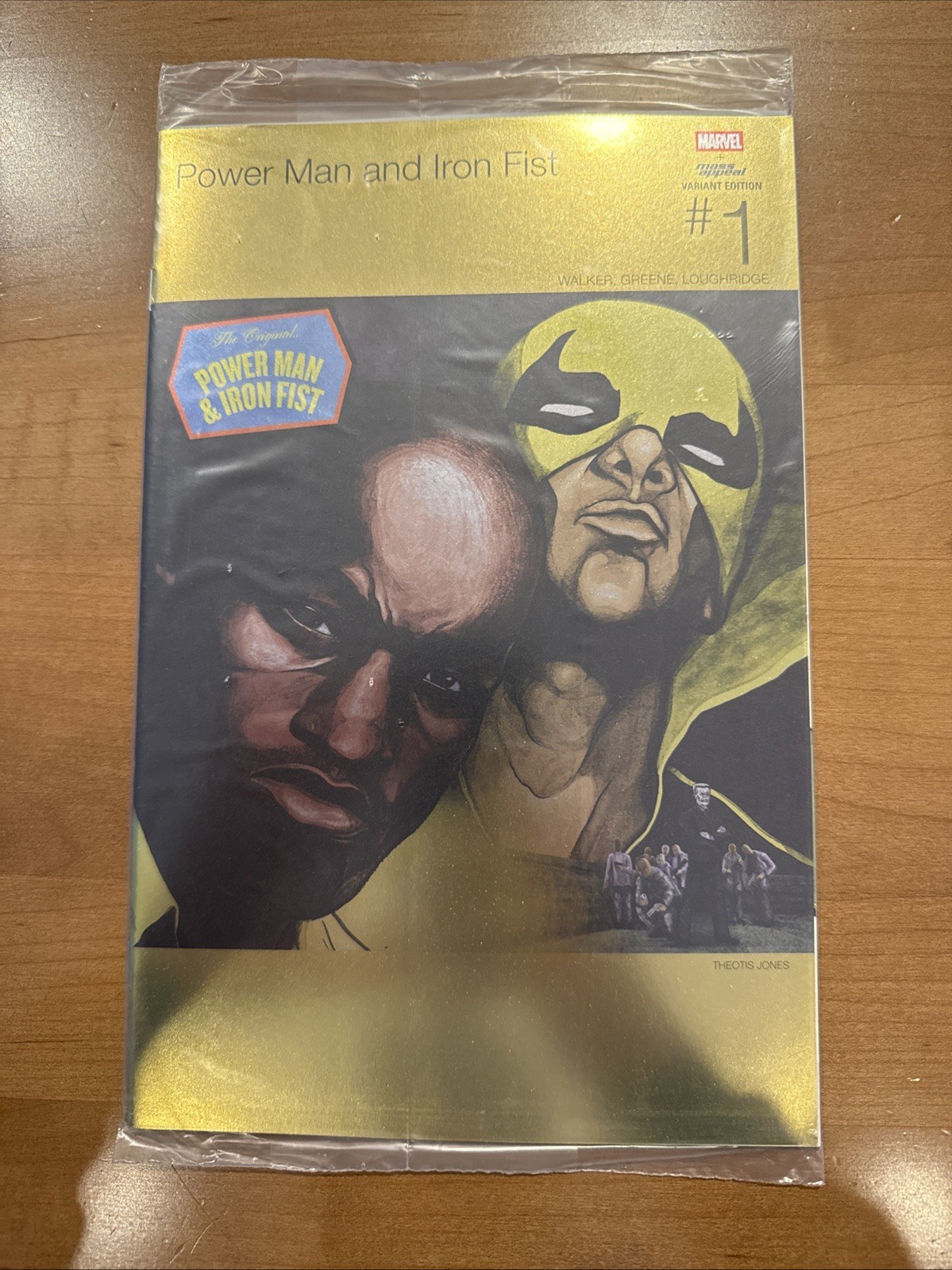 Mass Appeal Marvel Power Man And Iron Fist  #1 Gold Foil Hip-Hop NYCC 2026