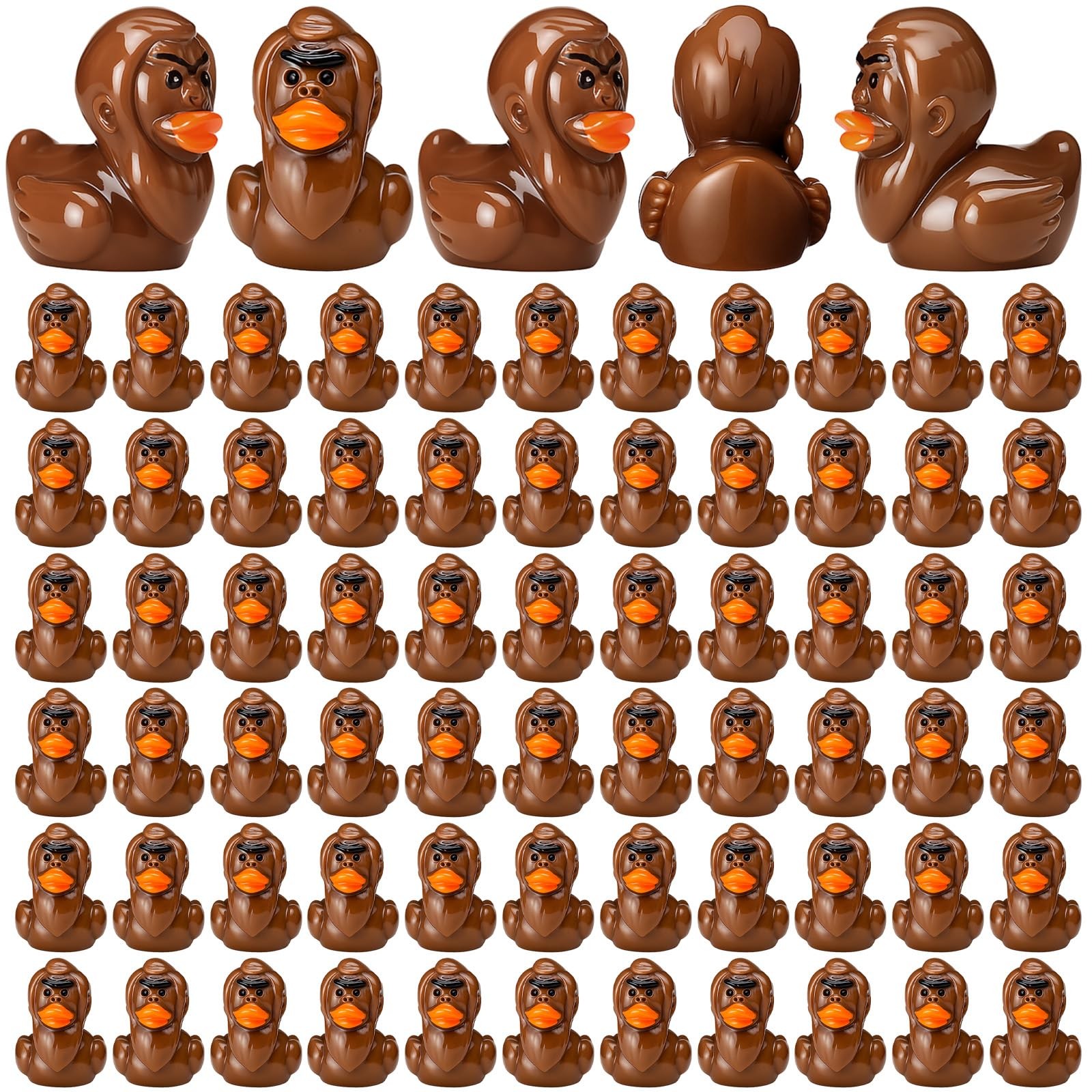 100 Pcs Mini Resin Bigfoot Duck Figurine Small Random Animal Statue Cute Funny T 100 Pcs Mini Resin Bigfoot Duck Figurine Small Random Animal Statue Cute Funny T