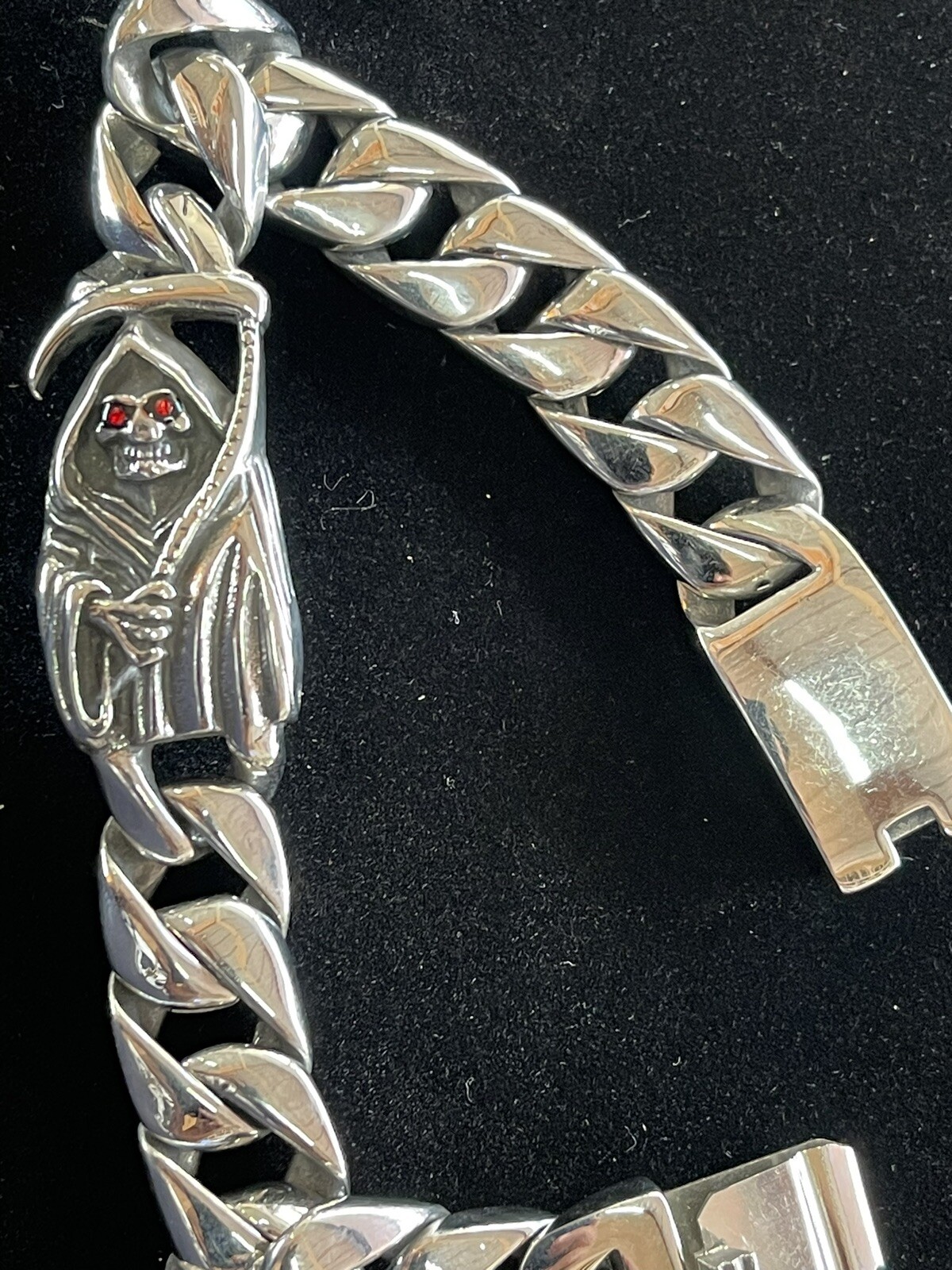 “Santísima Muerte” Bracelet, Stainless Steel 316L Unique Gift