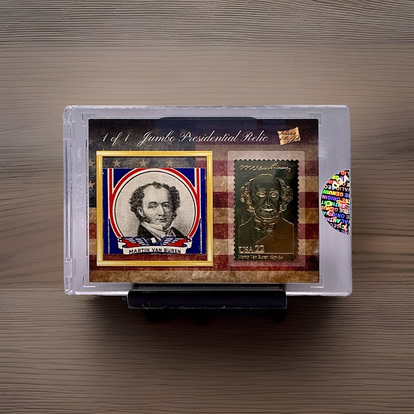 2020 Pieces Of The Past Series 1 Martin Van Buren 1/1 Jumbo Presidential Relic 2020 Pieces Of The Past Series 1 Martin Van Buren 1/1 Jumbo Presidential Relic