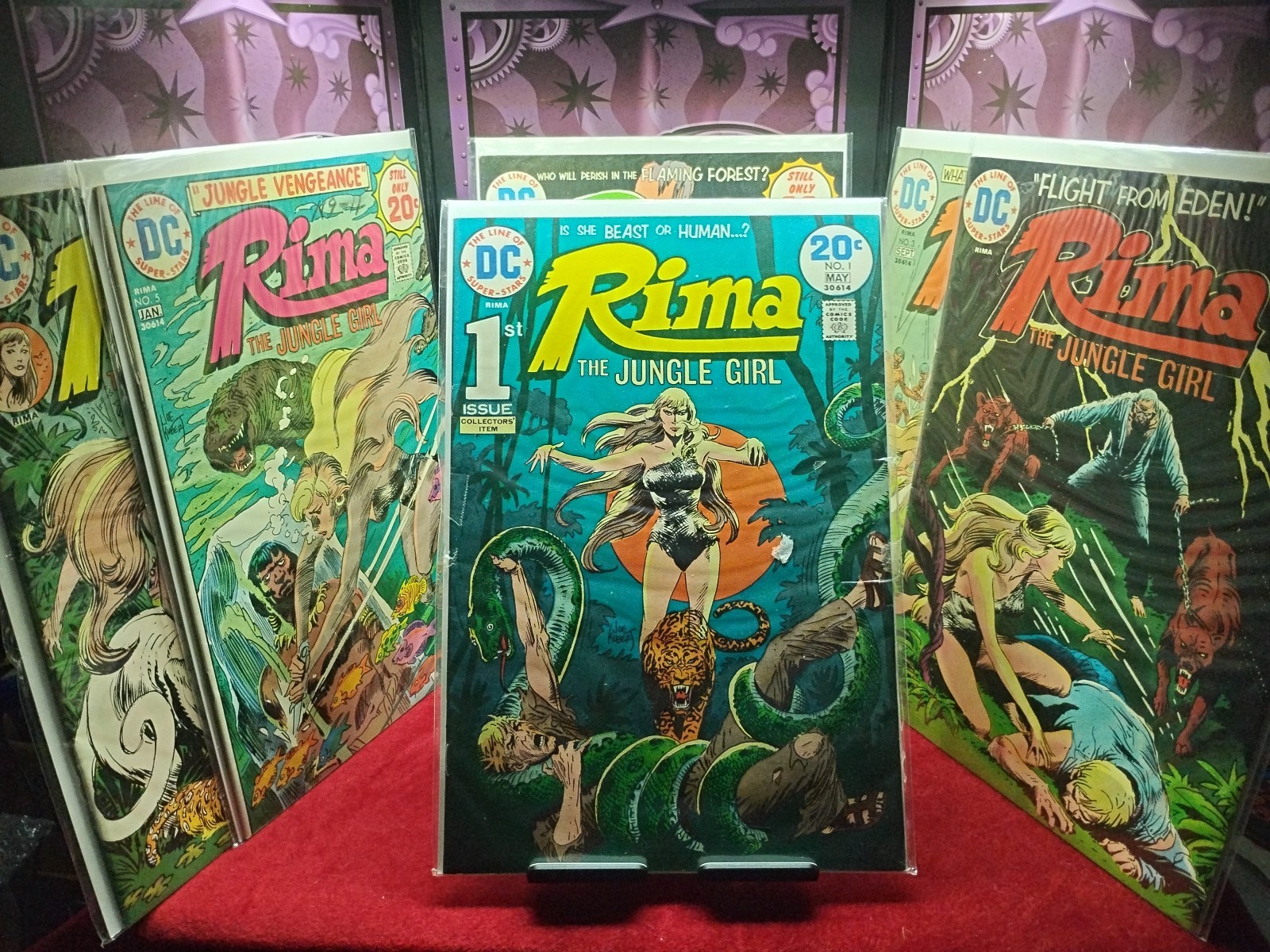 Rima The Jungle Girl 1974 DC Comics Issues #1-6 All Six Comics Are VF