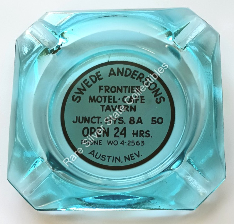 Scarce Vintage 1956-61 Nevada Casino Ashtray Frontier Tavern Austin NV No Chips