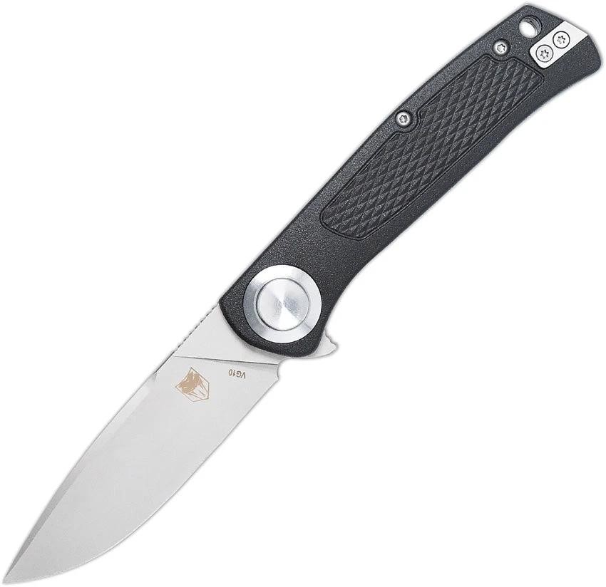 Cobratec Knives EDC Scout Button Lock Blk Folding Pocket Knife 3.13in Blade Gift