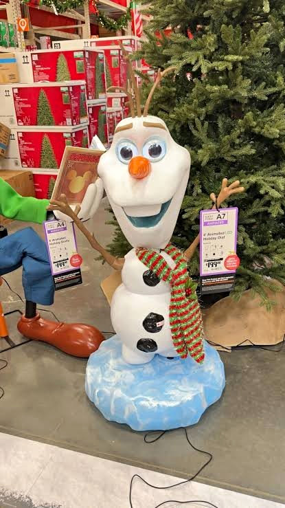 Disney Frozen Olaf Snowman animatronic - Olaf Character