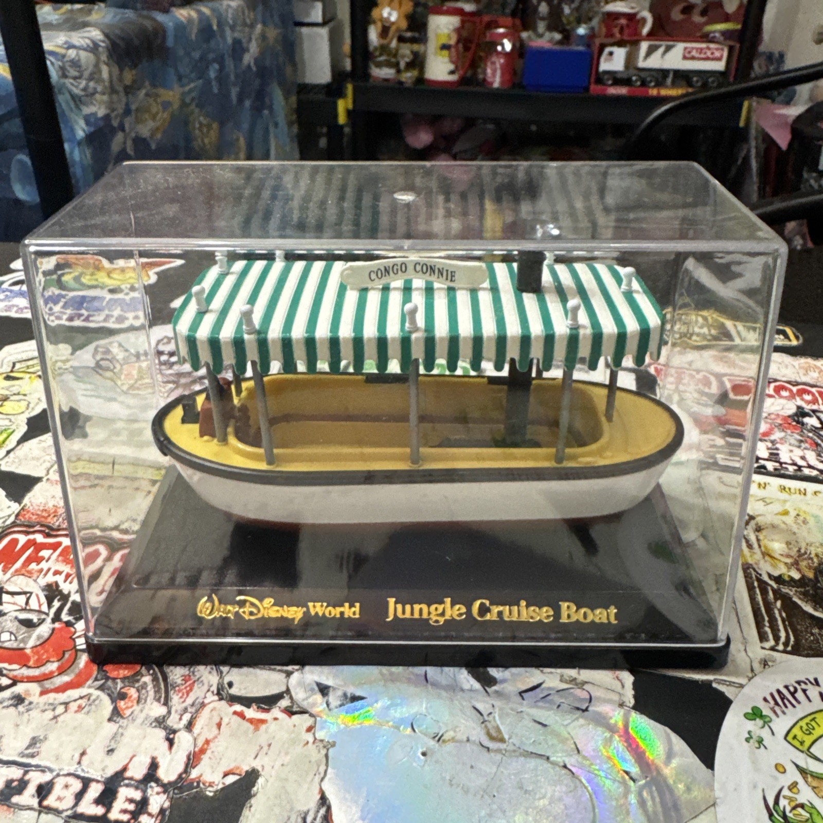 Walt Disney World Attraction Collection Jungle Cruise Boat Congo Connie - RARE Walt Disney World Attraction Collection Jungle Cruise Boat Congo Connie - RARE