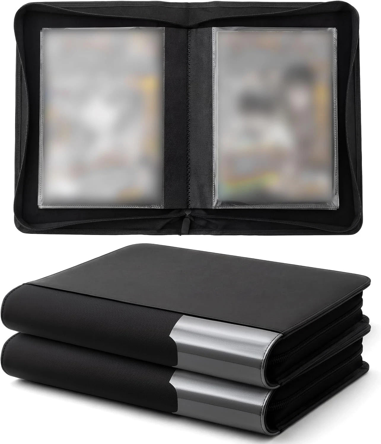 2 Pack Comic Book Binder, 40 Sleeves, Holds up to 80 Comics, Black Double Sided 2 Pack Comic Book Binder, 40 Sleeves, Holds up to 80 Comics, Black Double Sided