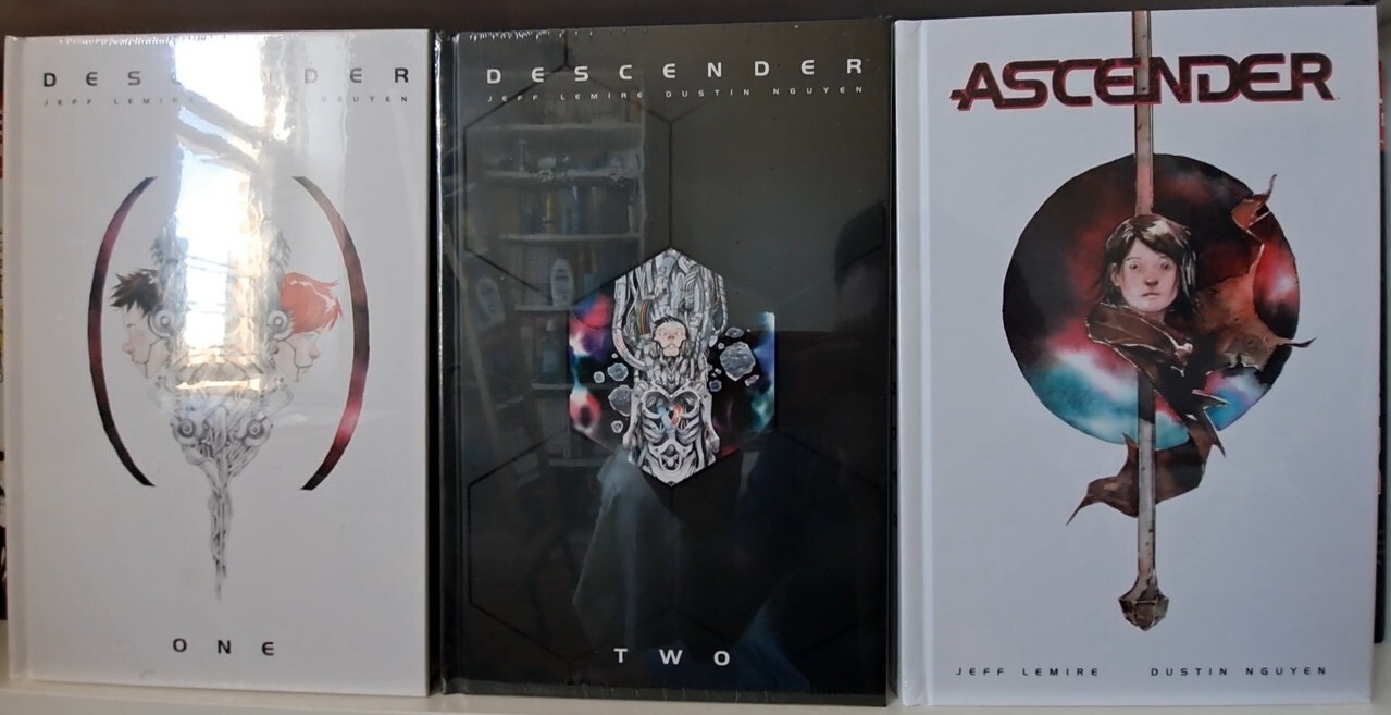 Descender Deluxe Edition - Hardcover Vol 1 + 2, Ascender HC  - COMPLETE SERIES 