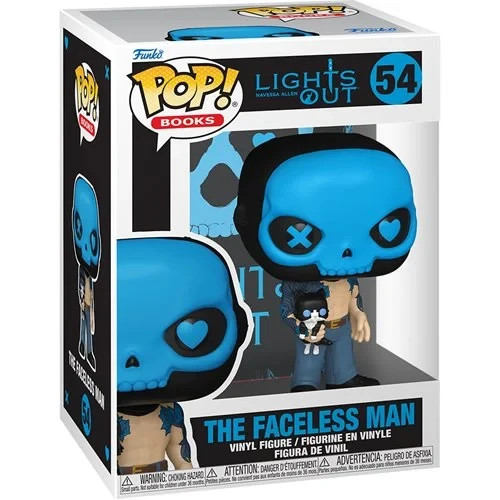 Funko POP Into Darkness Lights Out The Faceless Man Figure 54 + Protector Funko POP Into Darkness Lights Out The Faceless Man Figure 54 + Protector