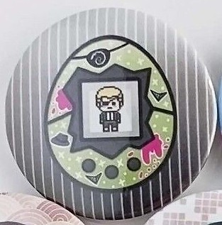 Danganronpa V2 TAMAGOTCHI Buttons - 2.25 inch Button Anime Pin