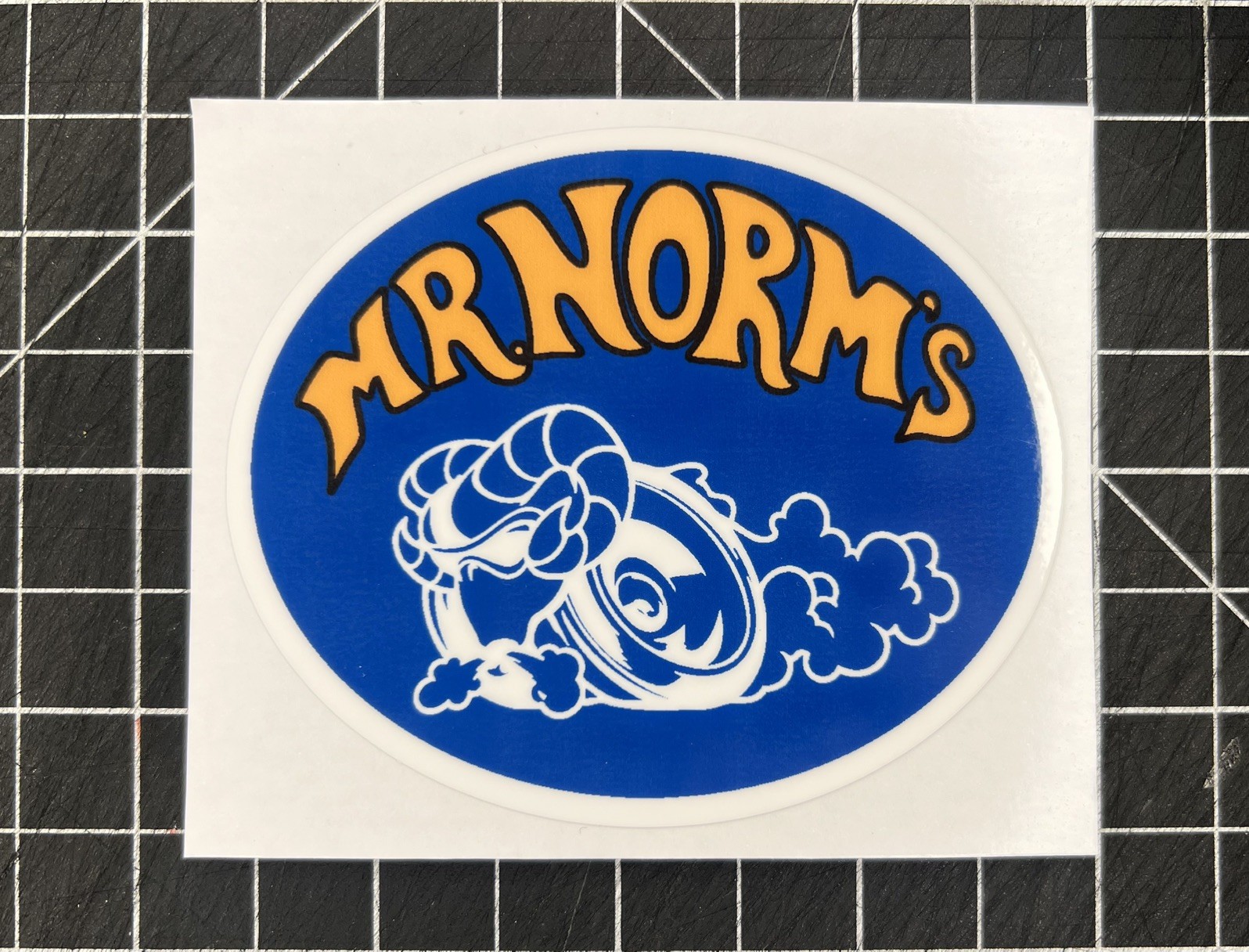 Mr. Norm’s Grand Spaulding Dodge Vintage logo Decal Sticker New