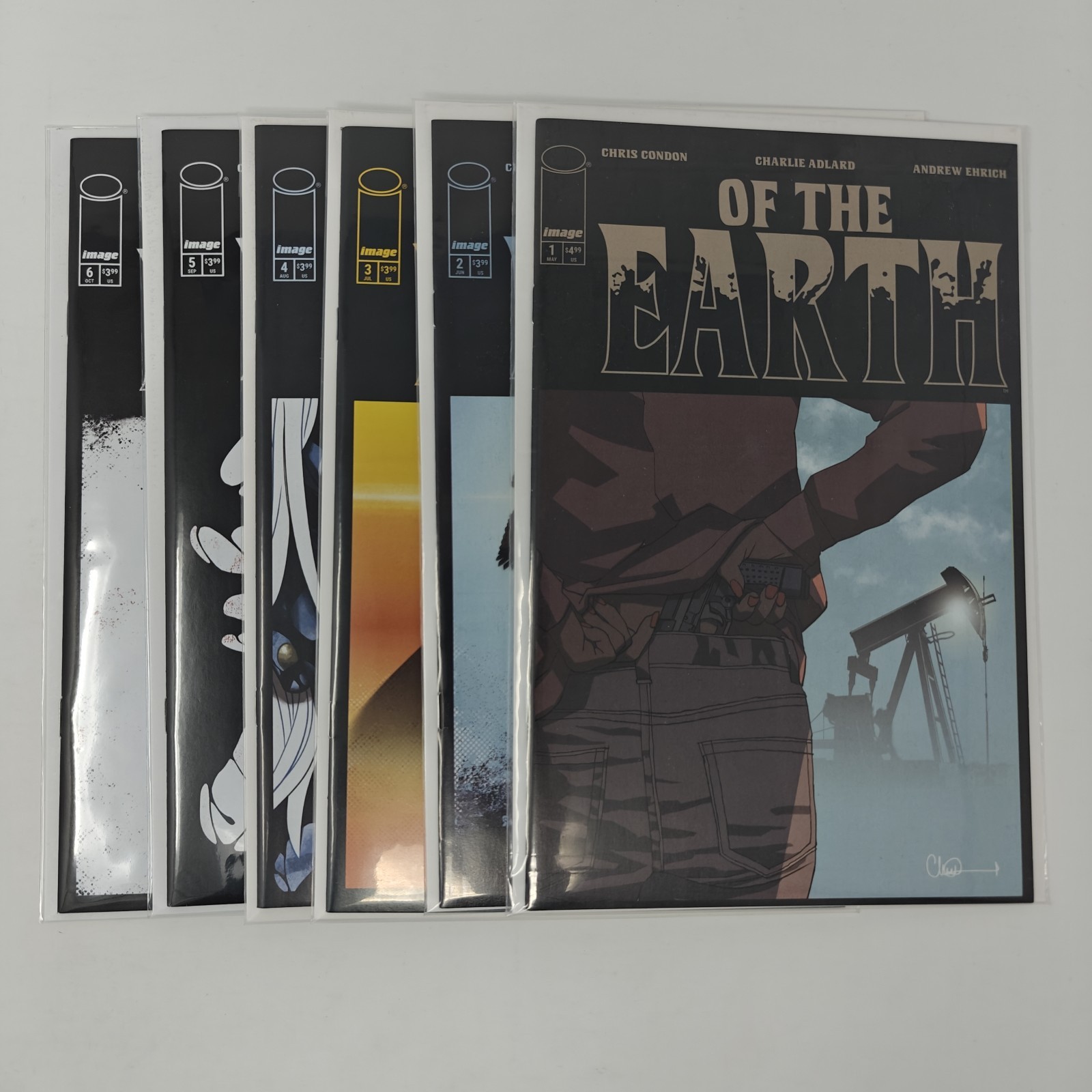Of The Earth #1 2 3 4 5 6 (Image Comics, 2026) Condon Adlard