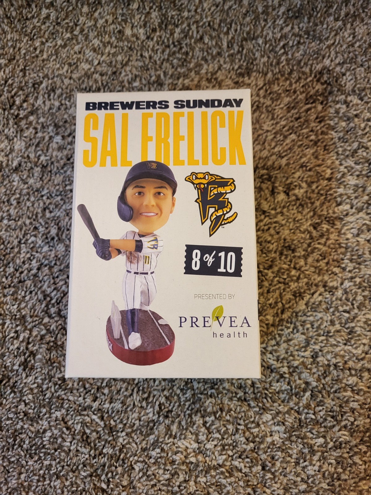 2026 WI TIMBER RATTLERS SAL FRELICK SGA BOBBLEHEAD BREWERS