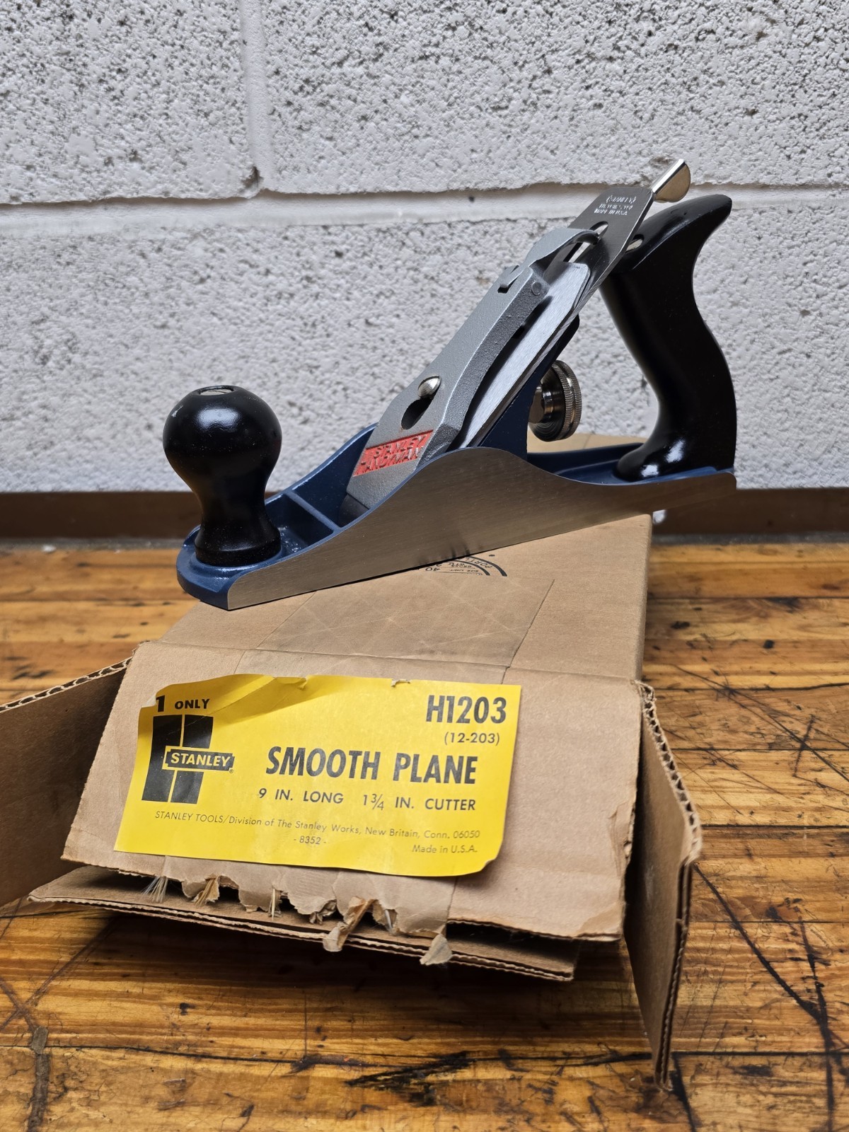 VINTAGE STANLEY Handyman No 3 Professional Bench Smooth Plane NEW in BOX 12-203 