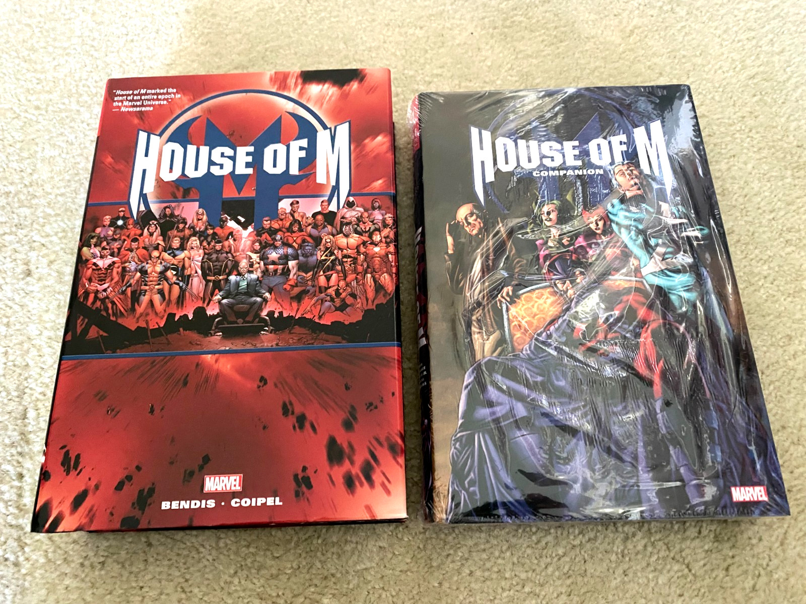 House of M Omnibus + House of M Companion Omnibus LOT SET BUNDLE HC Marvel omni House of M Omnibus + House of M Companion Omnibus LOT SET BUNDLE HC Marvel omni