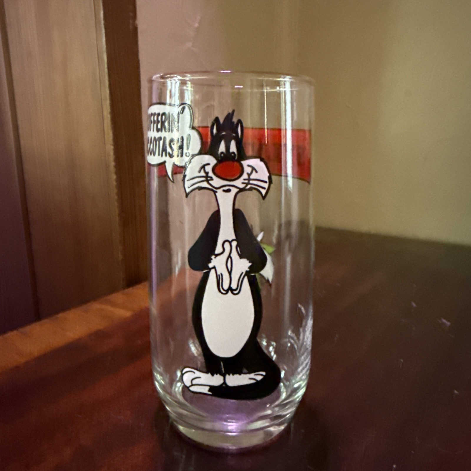 Arby\'s Sylvester Suffering Succotash Vintage Glass