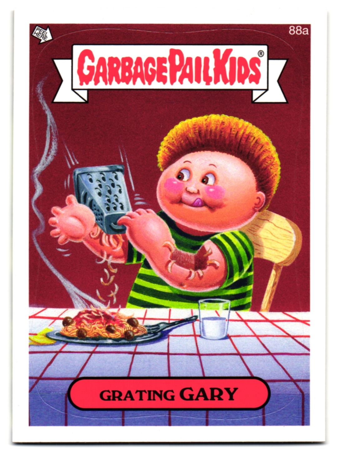 Grating GARY Parmesan Garbage Pail Kids 2013 Brand-New Series 2