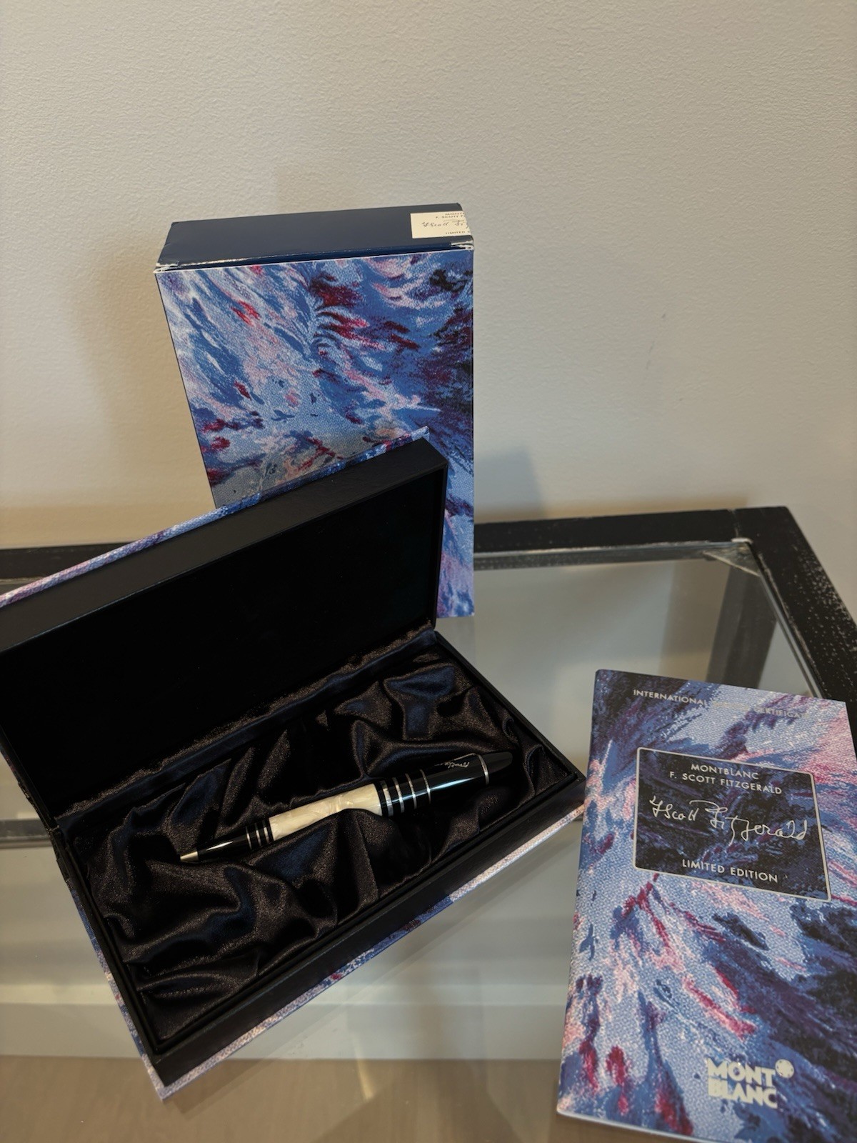 Montblanc F. Scott Fitzgerald Limited Edition Ballpoint Pen 7377 Box & Cert