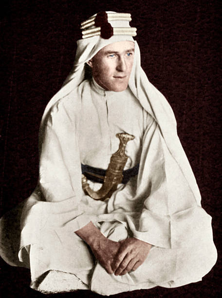 Lawrence of Arabia, early 20th century. Thomas Edward Lawrence, , mo - Old Photo Lawrence of Arabia, early 20th century. Thomas Edward Lawrence, , mo - Old Photo