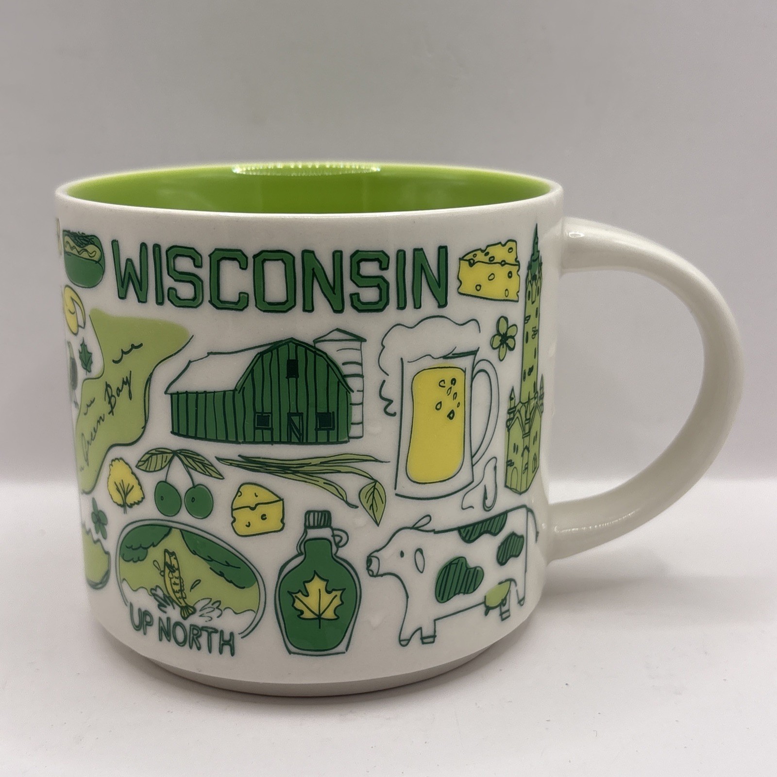 Starbucks Wisconsin Been There Series Coffee Mug 14oz 2017 Across The Globe Starbucks Wisconsin Been There Series Coffee Mug 14oz 2017 Across The Globe