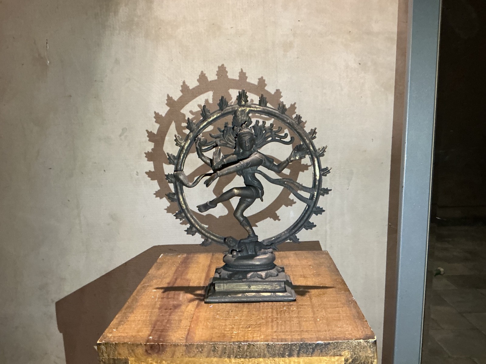 Vintage Indian Hindu Bronze Dancing Shiva Nataraja; Lord of Dance Siva Statue