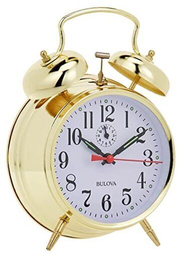  B8124 Bellman Alarm Clock, Gold 