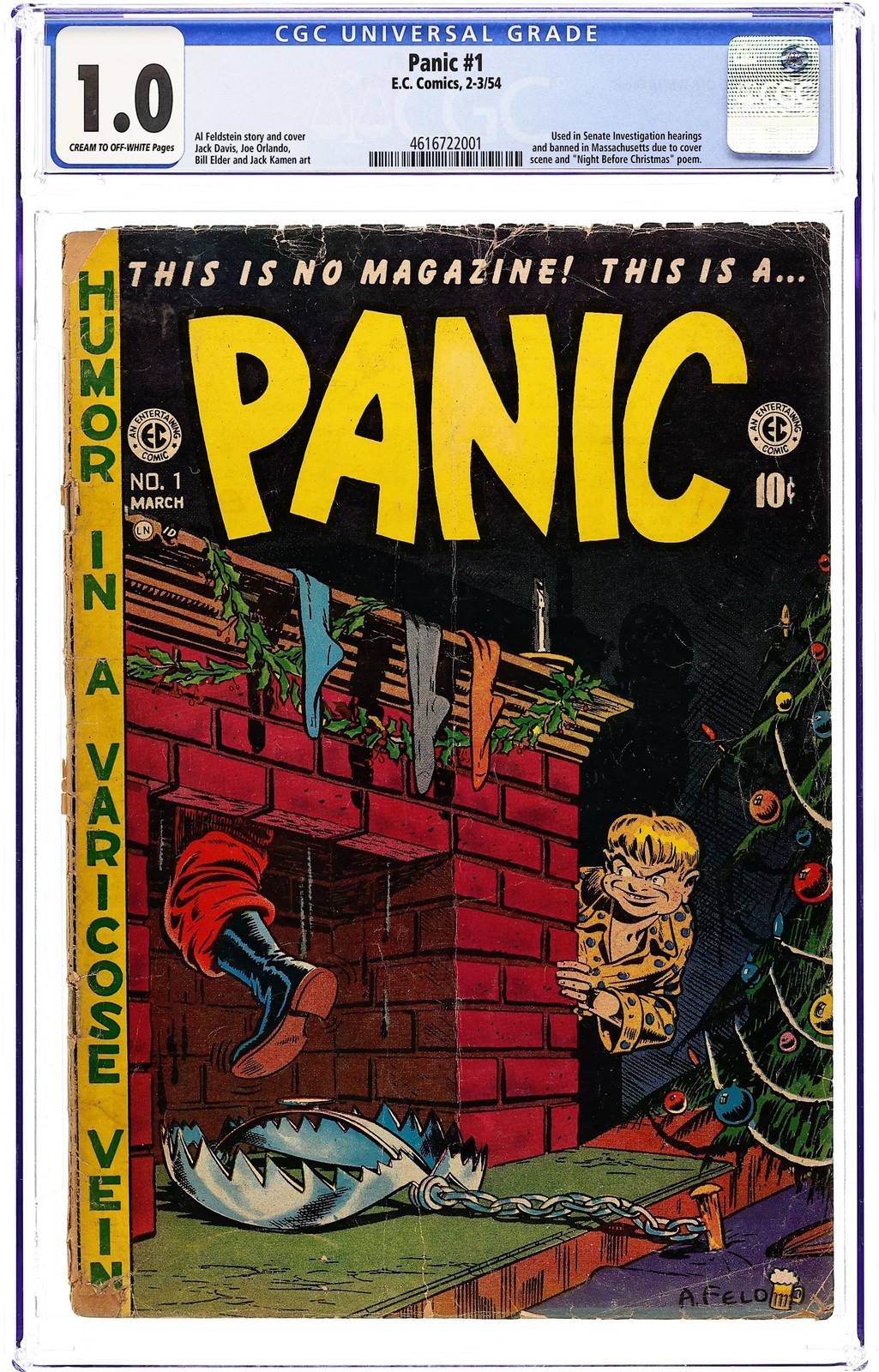 Panic #1 CGC 1.0 1954 4616722001