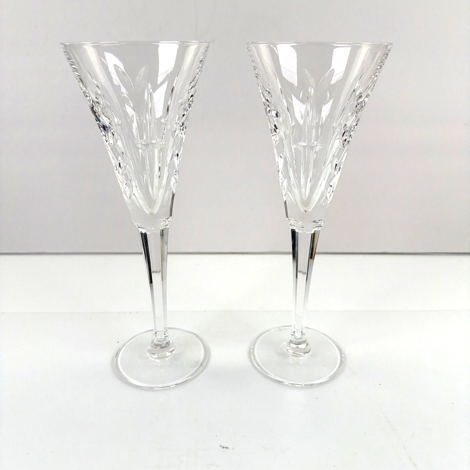 Waterford Crystal American Heritage Collection Lincoln Champagne Toasting Flutes Waterford Crystal American Heritage Collection Lincoln Champagne Toasting Flutes