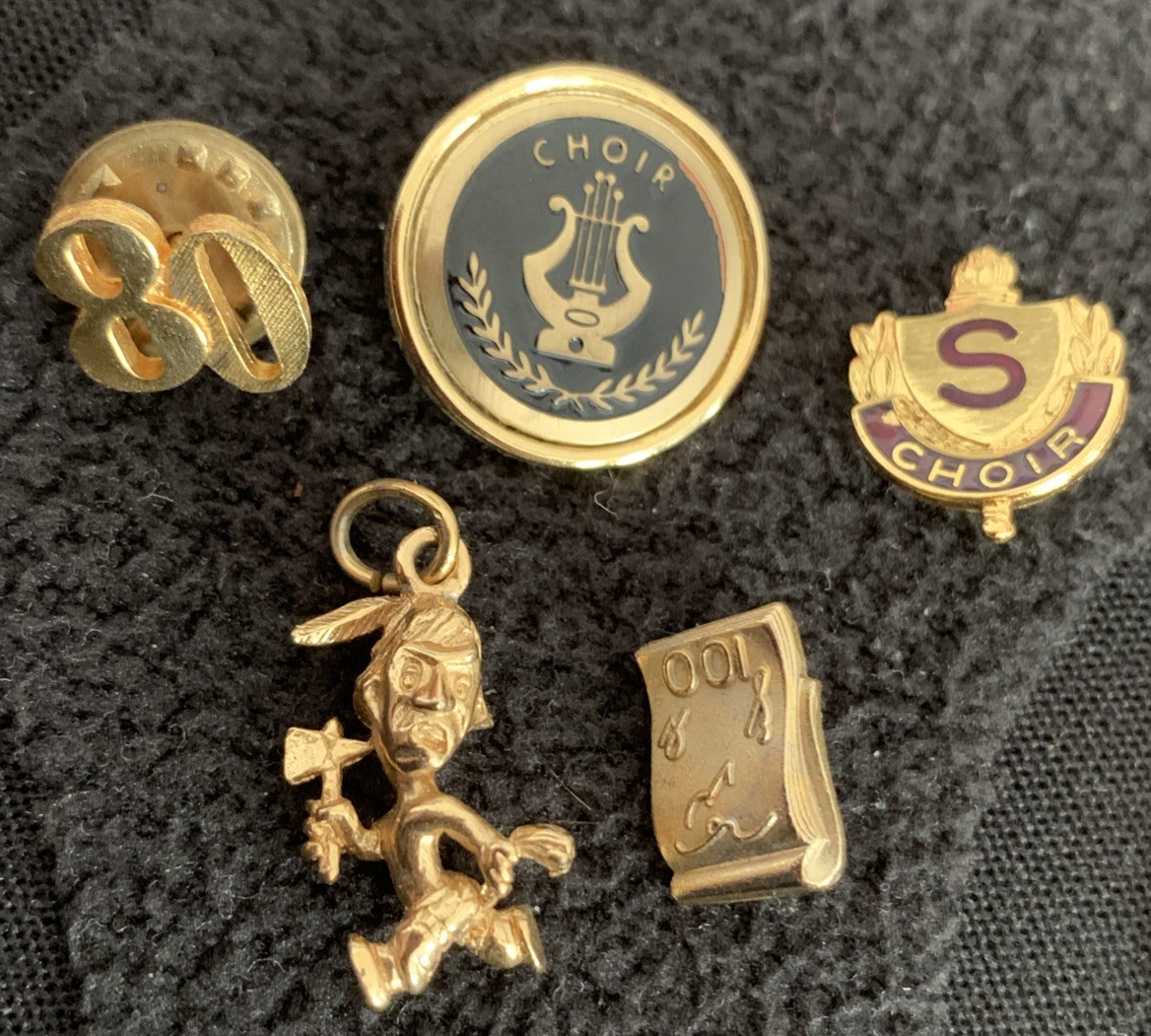 Vintage Pin Lot & Charm Class Of 1980 Sewanhaka High School Indians Choir Vintage Pin Lot & Charm Class Of 1980 Sewanhaka High School Indians Choir