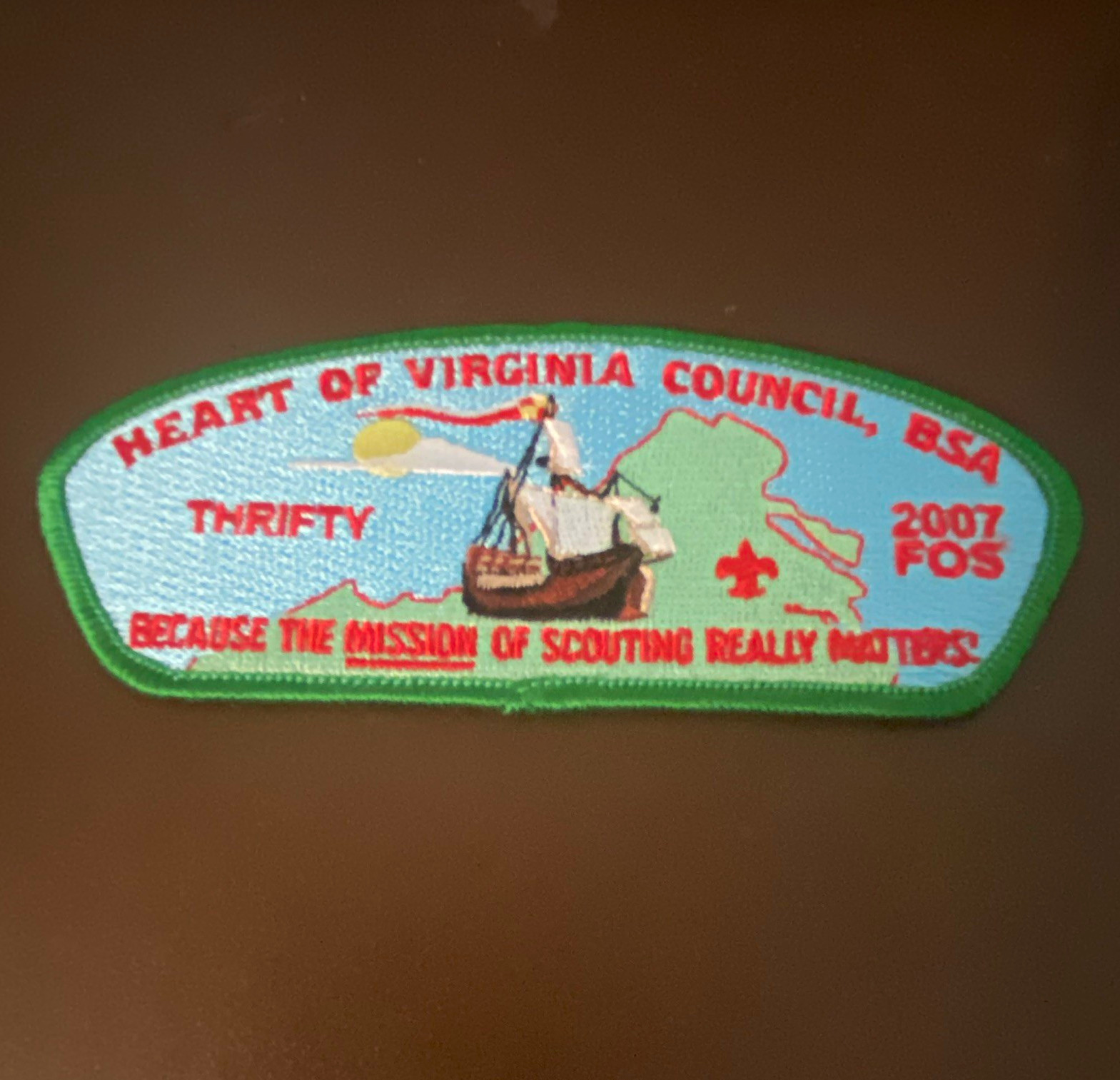 Heart of Virginia Council BSA 2007 FOS Thrifty CSP
