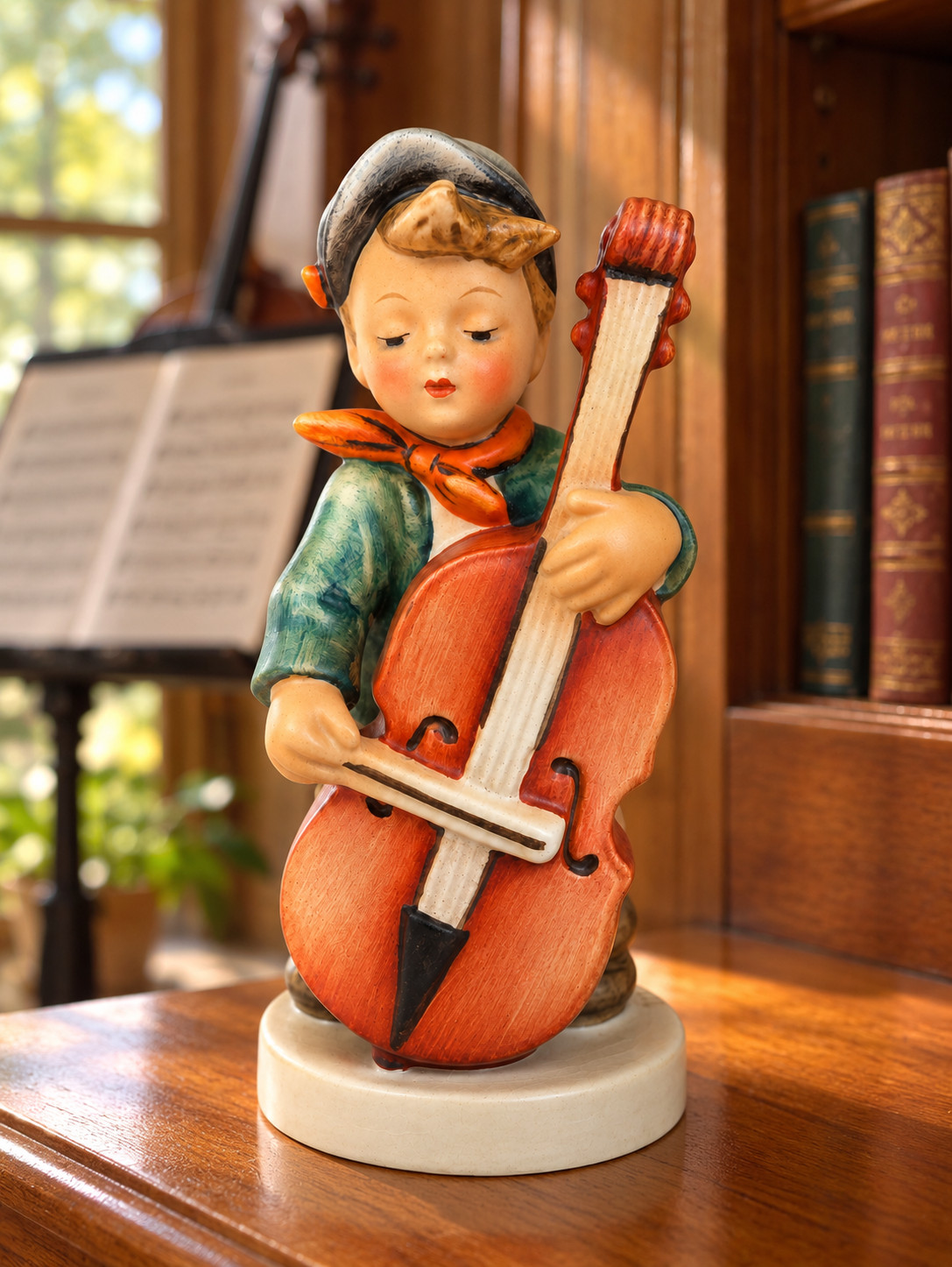 Goebel Hummel Figurine Sweet Music #186 TMK-3 Goebel Hummel Figurine Sweet Music #186 TMK-3