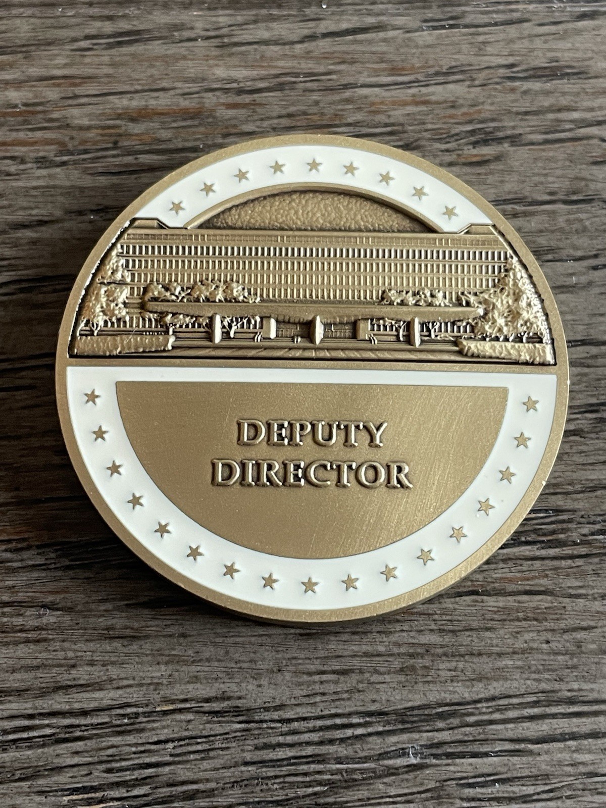 Central Intelligence Agency (CIA) Deputy Director Challenge Coin, 1.75”