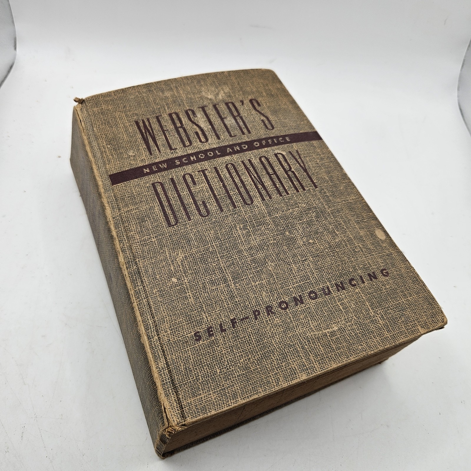 Websters New School And Office Dictionary 1955