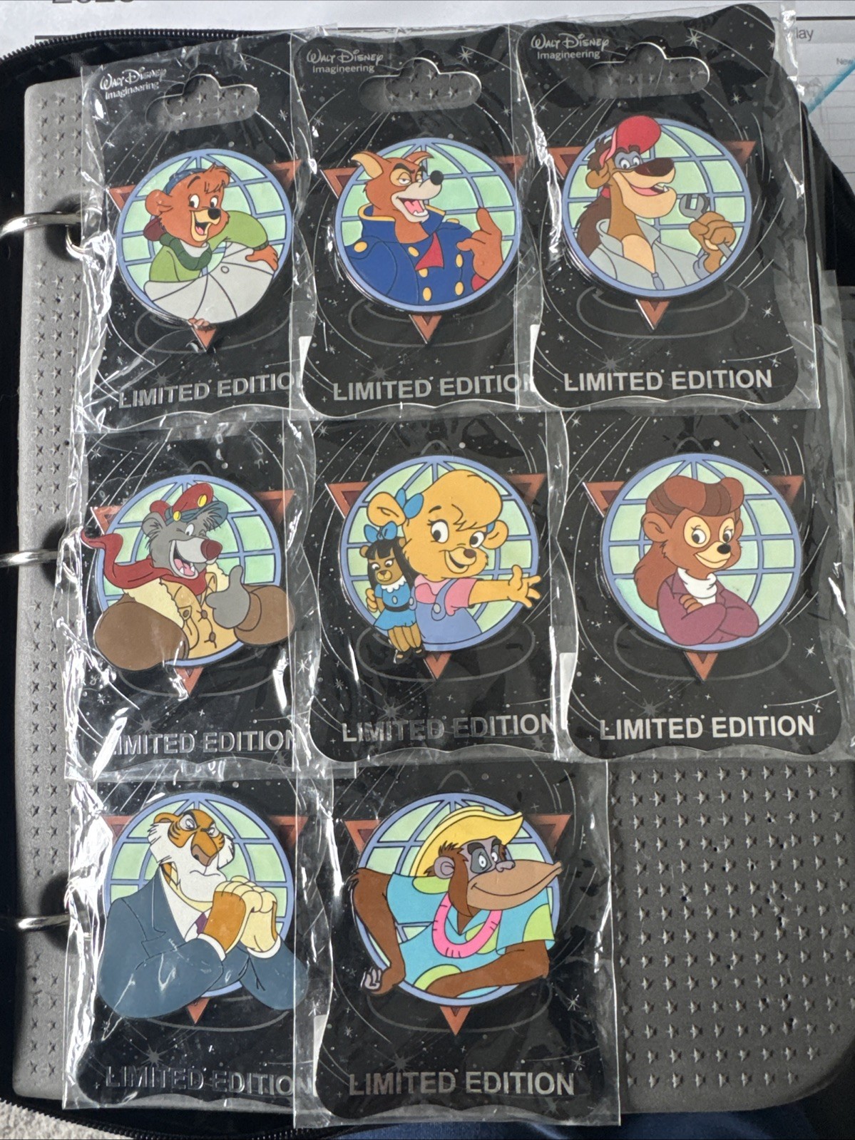 Tail Spin WDI Disney D23 Pin Set le 300