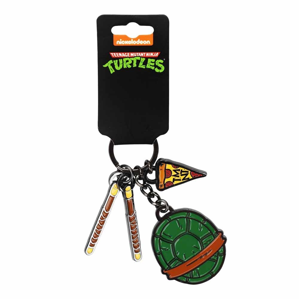 TMNT Multi Charm Keychain Official Teenage Mutant Ninja Turtles Bioworld NEW