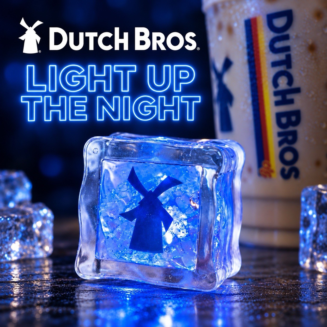 Dutch Bros Light Up Ice Cube Limited Exclusive Merch Drop September 22nd 2026 Dutch Bros Light Up Ice Cube Limited Exclusive Merch Drop September 22nd 2026