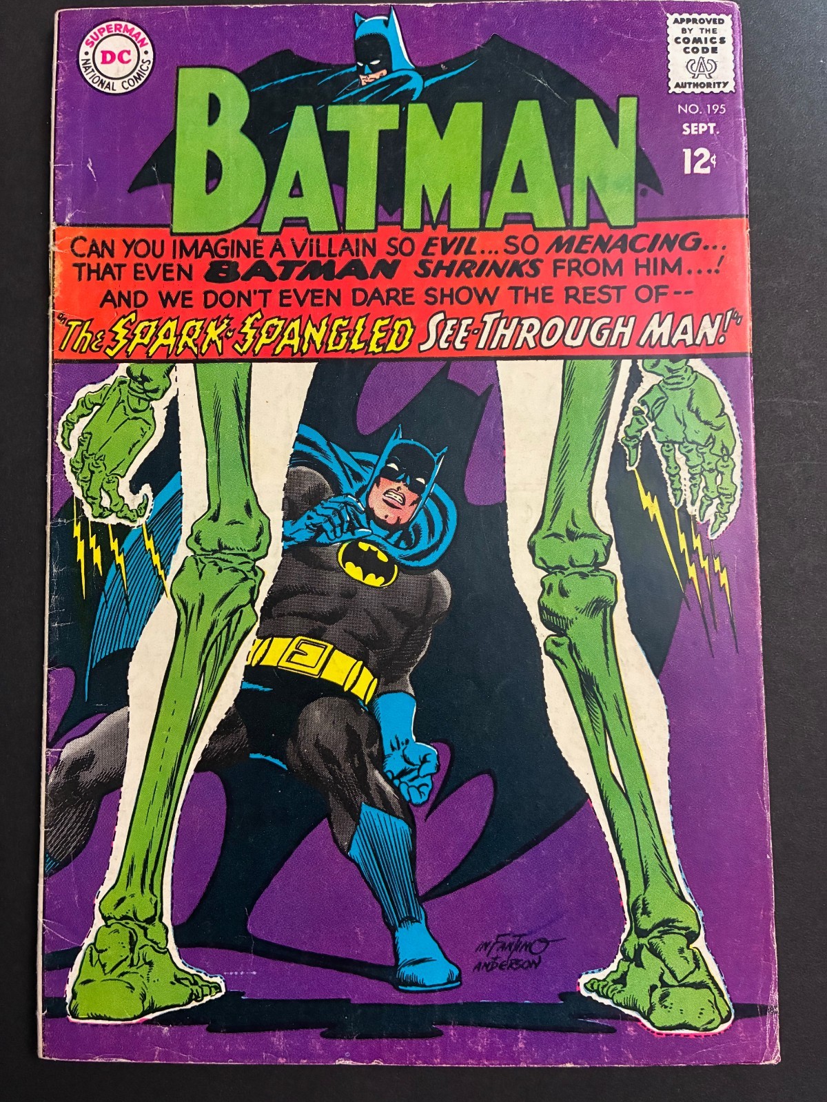 Batman 195 VG- -- \