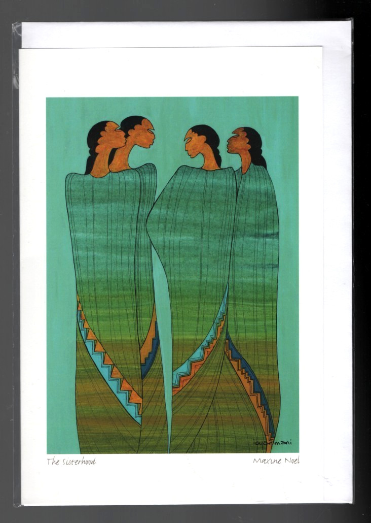 THE SISTERHOOD by Manitoba Sioux artist Maxine Noel - New 6 THE SISTERHOOD by Manitoba Sioux artist Maxine Noel - New 6