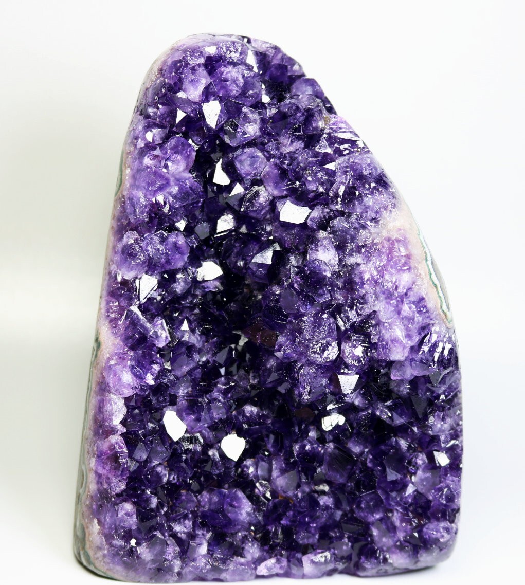 2.54lb Natural Amethyst Quartz Crystal Cluster Geode Point  Mineral Specimen